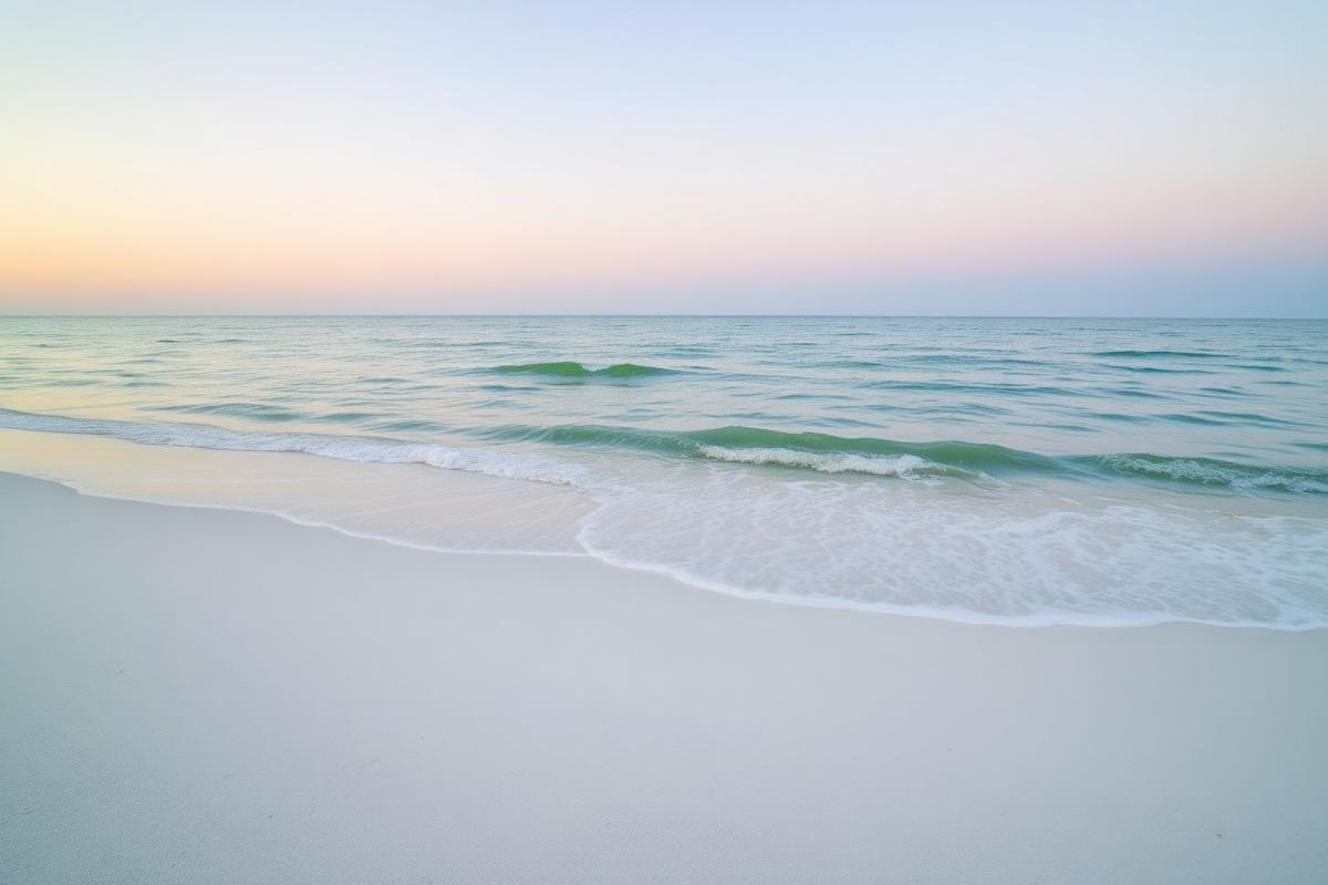 Vilano Beach at sunrise